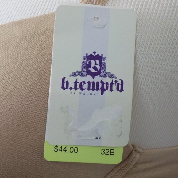 b.tempt'd by Wasco Comfort Intended Contour T-Shirt Bra Size 32B Nude - Picture 4 of 6